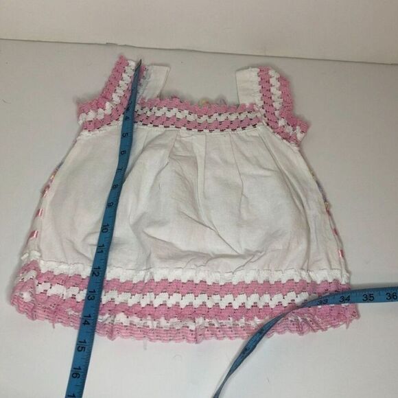 Baby Girls Dress Top Size 2 MX Pink White Multicolor MX Mexican - Picture 3 of 8